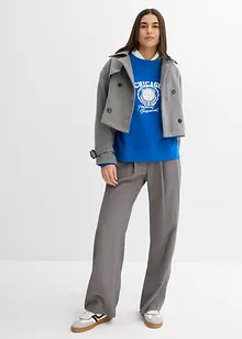 Sweatshirt i ren økologisk bomull, bonprix