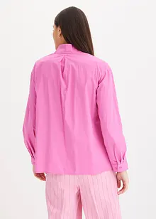 Tunika i poplin med knapper, bonprix