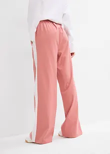 Vid pull on-bukse med kontrastfarget stripe, bonprix