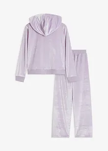 Jakke og bukse i velur (2-delt sett), bonprix