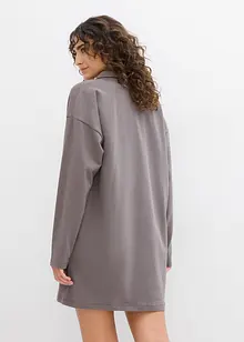 Sweatshirtkjole i ren bomull, bonprix