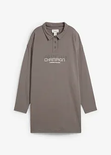 Sweatshirtkjole i ren bomull, bonprix