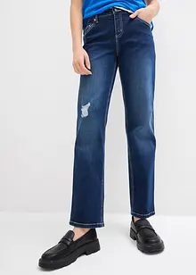 Straight-jeans, Mid Waist, cropped, bonprix