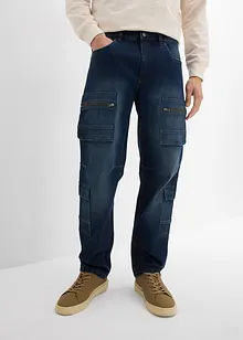 Loose Fit-cargojeans, Straight, bonprix