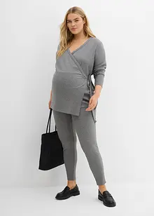 Mamma-omslagstopp og behagelig leggings (2-delt sett), bonprix