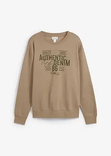Sweatshirt med print i Loose Fit-modell, bonprix