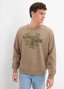 Sweatshirt med print i Loose Fit-modell, bonprix