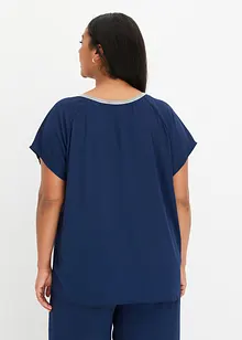 Bluse med strasspynt, bonprix