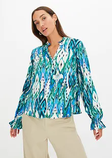 Mønstret bluse, bonprix