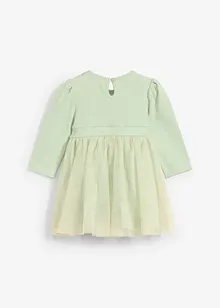 Langermet bodykjole til baby, bonprix