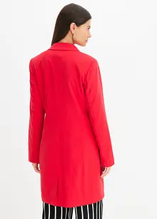 Lang blazer med V-hals, lange ermer, bonprix