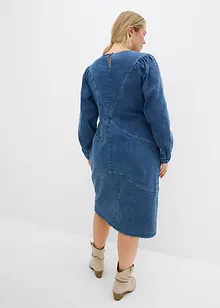 Jeanskjole, midi-lengde, bonprix