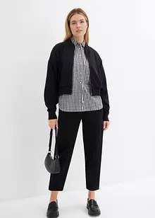 Pull on-bukse i bomullsmiks, bonprix