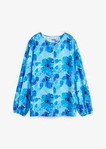 Vid bluse i ren bomull, bonprix