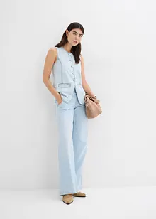 Wide-Leg-jeans High Waist, Super Soft, bonprix