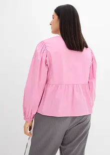 Bluse med sløyfedetaljer, bonprix