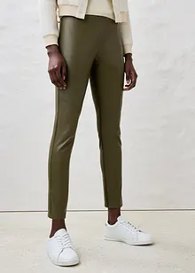 Skinnleggings i lammenappa med elastisk innfelling, bonprix