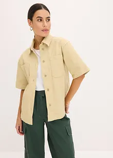 Skjortejakke med korte ermer, bonprix