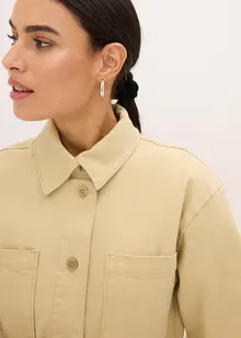 Skjortejakke med korte ermer, bonprix