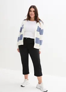 7/8-bukse i bengalin med komfortlinning, bonprix