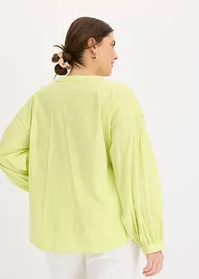 Bluse med lengre bakstykke, bonprix