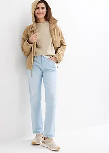 Straight-jeans, Mid Waist, cropped, bonprix