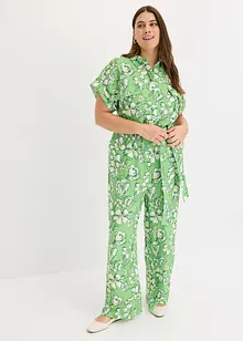 Jumpsuit i lett viskosemiks, bonprix