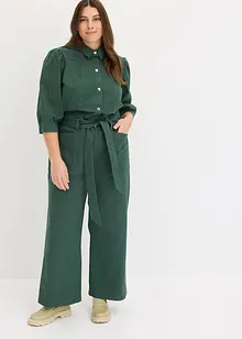 Utility-jumpsuit med puffermer, bonprix