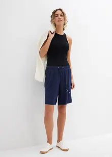 Trikot-bermudashorts i lett viskose, bonprix
