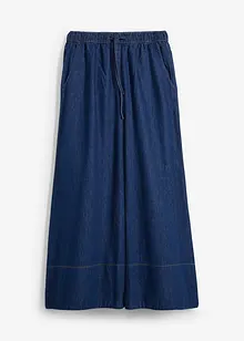 Wide Leg-jeans, Mid Waist, komfortlinning, bonprix