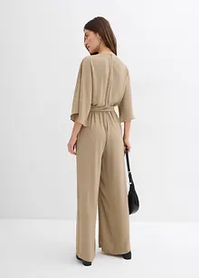 Jumpsuit med knytebelte, bonprix