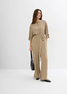 Jumpsuit med knytebelte, bonprix