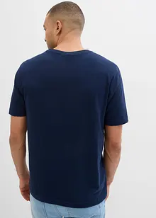 T-skjorte med maskulin print, bonprix