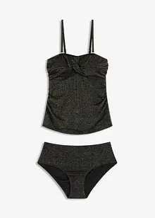 Tankini (2-delt sett) med glanstråder, bonprix
