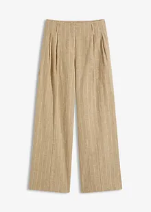 Bukse med lin og legg, bonprix