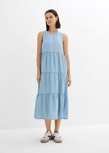 Minikjole av glatt lyocell, bonprix