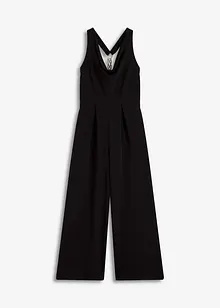 Jumpsuit med drapert utringning, bonprix