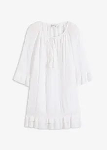 Kjole i boho look med broderi, bonprix