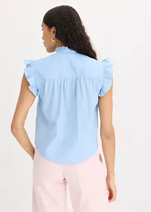 Lett, ermeløs bluse, bonprix