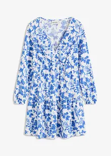 Jerseykjole med print, bonprix