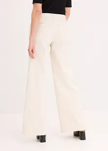 Wide Leg-bukse med stretch, bonprix