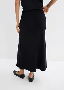 Midiskjørt i scuba-materiale, bonprix