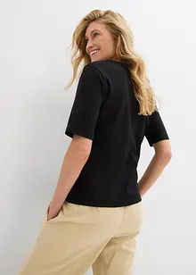 T-skjorte i 100% økologisk bomull, bonprix