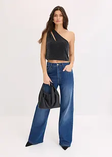 Topp med one shoulder twist, bonprix