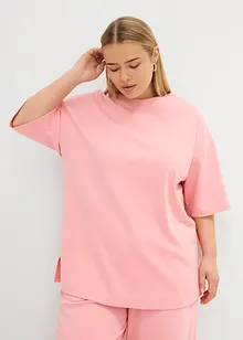 Lang topp i interlock-materiale, bonprix