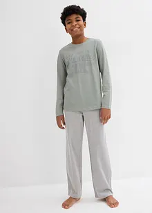 Pyjamas med økologisk bomull (2-delt sett), bonprix