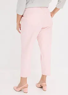 Twillbukse med stretch og bise, bonprix