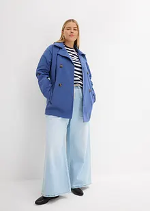 Wide Leg-jeans, Mid Waist, komfortlinning, bonprix