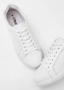 Sneakers i skinn, bonprix