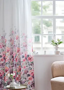 Gardin med blomsterprint (1-pack), bonprix